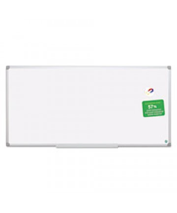 Earth Dry Erase Board, White/silver, 48 X 96