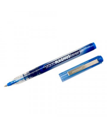 7520014612665 SKILCRAFT LIQUID MAGNUS STICK ROLLER BALL PEN, 0.7MM, BLUE INK, DOZEN