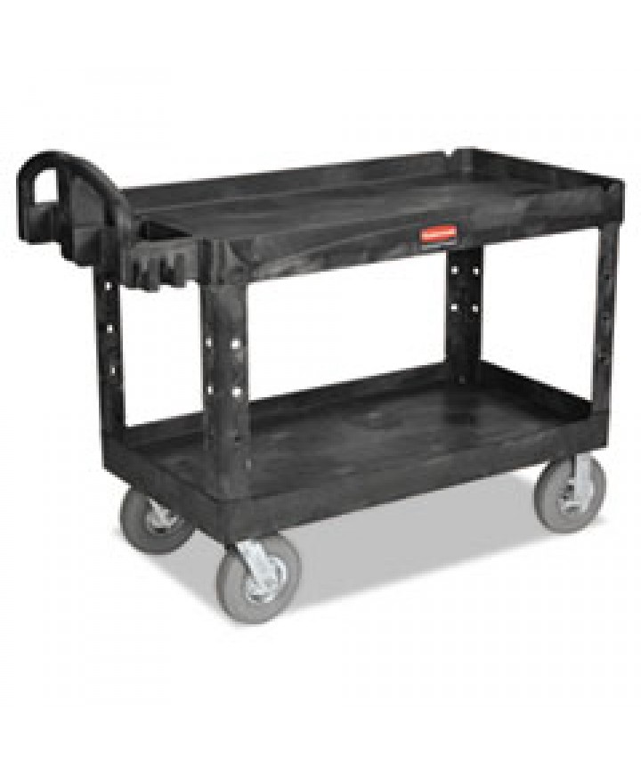 54.13'' H x 39.5'' W Utility Cart with Wheels