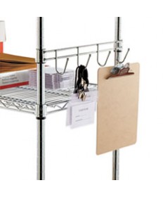 Industrial Wire Shelving Extra Wire Shelves, 36w X 24d, Black, 2 Shelves/carton