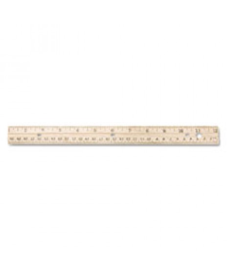 Wood Yardstick with Metal Ends, 36