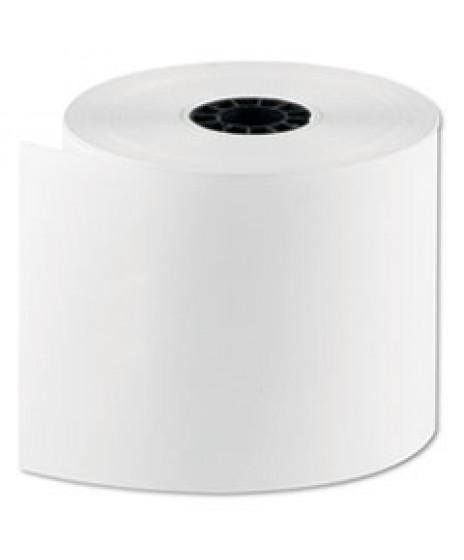 Universal Direct Thermal Print Paper Rolls, 0.38 Core, 4.38 x 127ft, White, 50/Carton