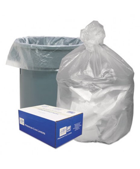 Hefty Ultra Strong Tall Kitchen and Trash Bags, 13 gal, 0.9 mil, 23.75 x 24.88, White, 330/Carton